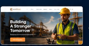 Construction Company website concept